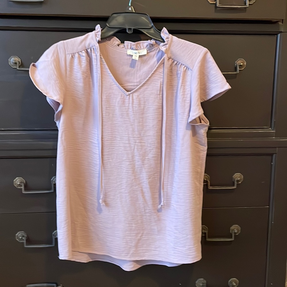 Light purple blouse